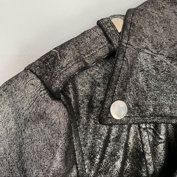 Forever 21 moto motorcycle jacket. Zipper front M - Picture 3 of 10
